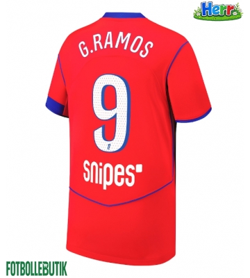 Paris Saint-Germain Goncalo Ramos #9 Tredje Tröja 2025-26 Kortärmad